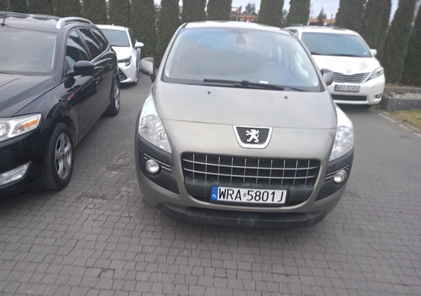 Peugeot 3008 cena 17700 przebieg: 236201, rok produkcji 2009 z Zgierz małe 92